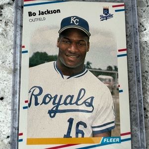 1988 Fleer BO JACKSON #260 Baseball Card Near Mint RAZOR SHARP.